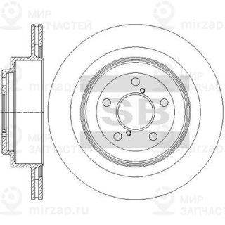 Тормозной диск SANGSIN SD4713