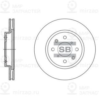 Тормозной диск SANGSIN SD4804