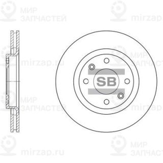 Тормозной диск SANGSIN SD5001