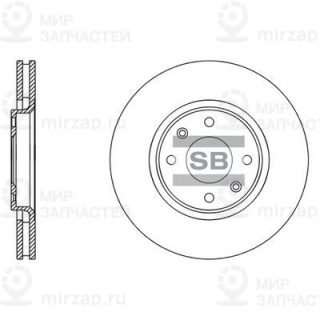 Тормозной диск SANGSIN SD5003
