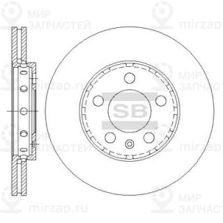 Тормозной диск SANGSIN SD5401