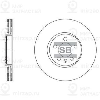 Тормозной диск SANGSIN SD5408
