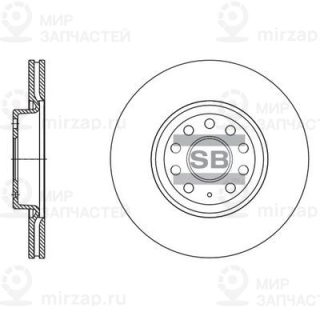 Тормозной диск SANGSIN SD5409