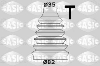 Комплект пыльника приводного вала SASIC 2933313