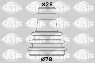 Комплект пыльника приводного вала SASIC 2933733