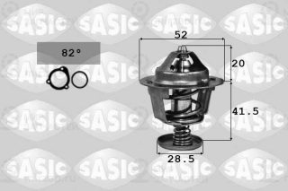 Термостат охлаждающей жидкости SASIC 3306033