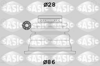 Комплект пыльника приводного вала SASIC 4003464