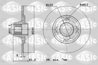 Запчасть SASIC 6104003