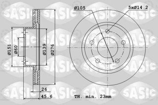 Запчасть SASIC 6106204