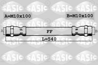 Тормозной шланг SASIC 6606150
