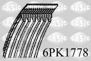 Ремень поликлиновой SASIC 6PK1778