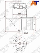 Запчасть SAT ST272259H600