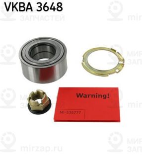 Комплект подшипника ступицы колеса SKF VKBA3648