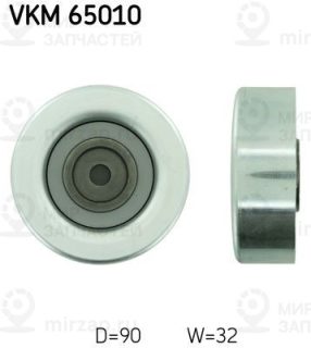 Паразитный / ведущий ролик поликлинового ремня SKF VKM65010