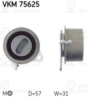 Натяжной ролик ремня ГРМ SKF VKM75625