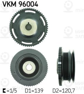 Ременный шкив коленчатого вала SKF VKM96004