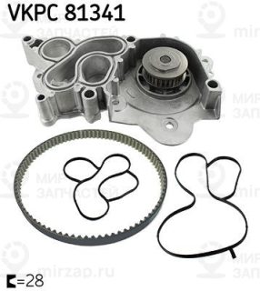 Насос водяной (охлаждение двигателя) SKF VKPC81341