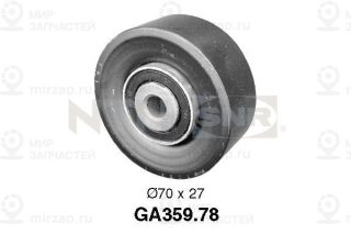 Натяжной ролик поликлинового ремня SNR GA35978