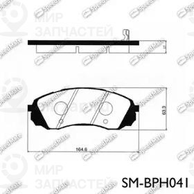 Колодки Kia Carnival (Vq)(2006-)/Hyundai Grand Starex SPEEDMATE SMBPH041