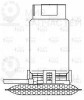 Мотор Бензонасоса Для А/М Toyota Corolla (06-) 1.6I/1.8I (Sfp 1906) StartVOLT SFP1906