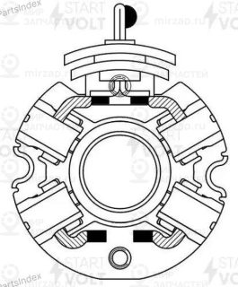 Узел Щеточный Стартера Для А/М Geely Coolray (19-)/Atlas Pro (21-) 1.5T (Vbs 27 StartVOLT VBS2735