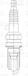 Свеча Зажигания Для А/М Nissan Almera N16 (00-) 1.5I/1.8I/X-Trail T30 (01-) 2.0I StartVOLT VSP1411