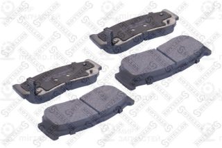 Комплект тормозных колодок (дисковый тормоз) STELLOX 000001BSX
