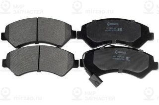 Комплект тормозных колодок (дисковый тормоз) STELLOX 000288BSX