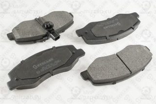Комплект тормозных колодок (дисковый тормоз) STELLOX 000376BSX