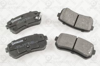 Комплект тормозных колодок (дисковый тормоз) STELLOX 001087BSX