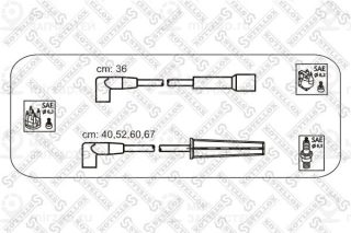 Комплект проводов зажигания STELLOX 1030041SX
