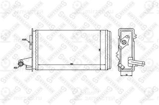 Теплообменник отопителя салона STELLOX 1035006SX