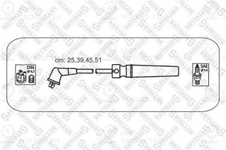 Комплект проводов зажигания STELLOX 1038570SX