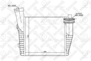 Интеркулер STELLOX 1040083SX