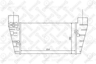 Интеркулер STELLOX 1040099SX