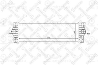 Интеркулер STELLOX 1040237SX