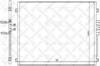 Конденсатор кондиционера STELLOX 1045186SX