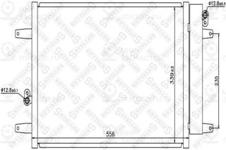 Конденсатор кондиционера STELLOX 1045217SX
