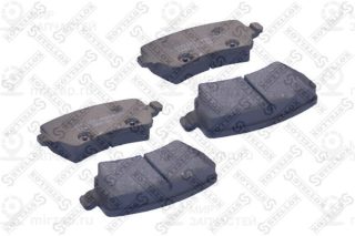 Комплект тормозных колодок (дисковый тормоз) STELLOX 1247000SX