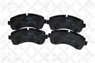 Комплект тормозных колодок (дисковый тормоз) STELLOX 1254000BSX