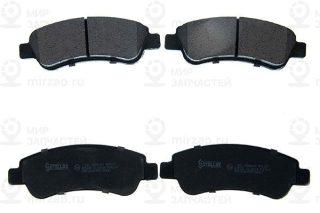 Комплект тормозных колодок (дисковый тормоз) STELLOX 1479000BSX
