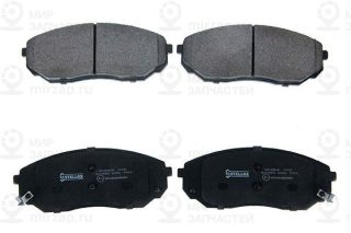Комплект тормозных колодок (дисковый тормоз) STELLOX 1554000BSX