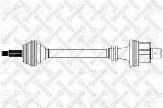 Приводной вал STELLOX 1581770SX