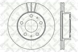 Тормозной диск STELLOX 60209946VSX