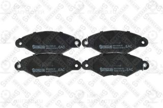 Комплект тормозных колодок (дисковый тормоз) STELLOX 654000BSX