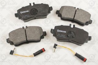 Комплект тормозных колодок (дисковый тормоз) STELLOX 661022BSX