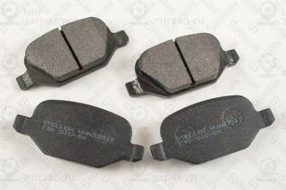 Комплект тормозных колодок (дисковый тормоз) STELLOX 738010SX