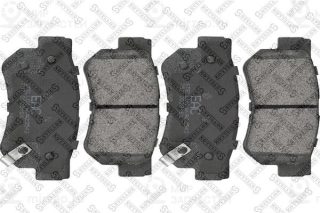 Комплект тормозных колодок (дисковый тормоз) STELLOX 757022BSX