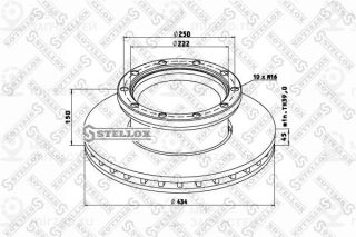 Запчасть STELLOX 8500791SX