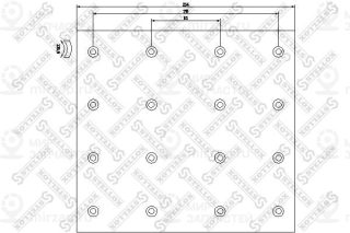 Комплект тормозных башмаков, барабанные тормоза STELLOX 8501090SX